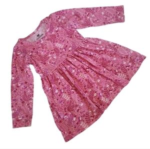 Miss Pink Long Sleeve Floral Flare Girls‎ Dress 3T